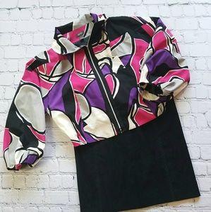 Kenneth Cole Reaction NEW Puffy Crop Jacket Sz 6